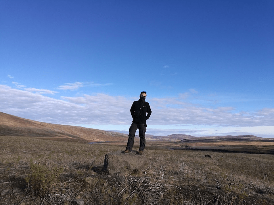 Iceland holiday adventure hike waterfall