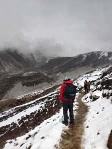 snow cold everest dingboche